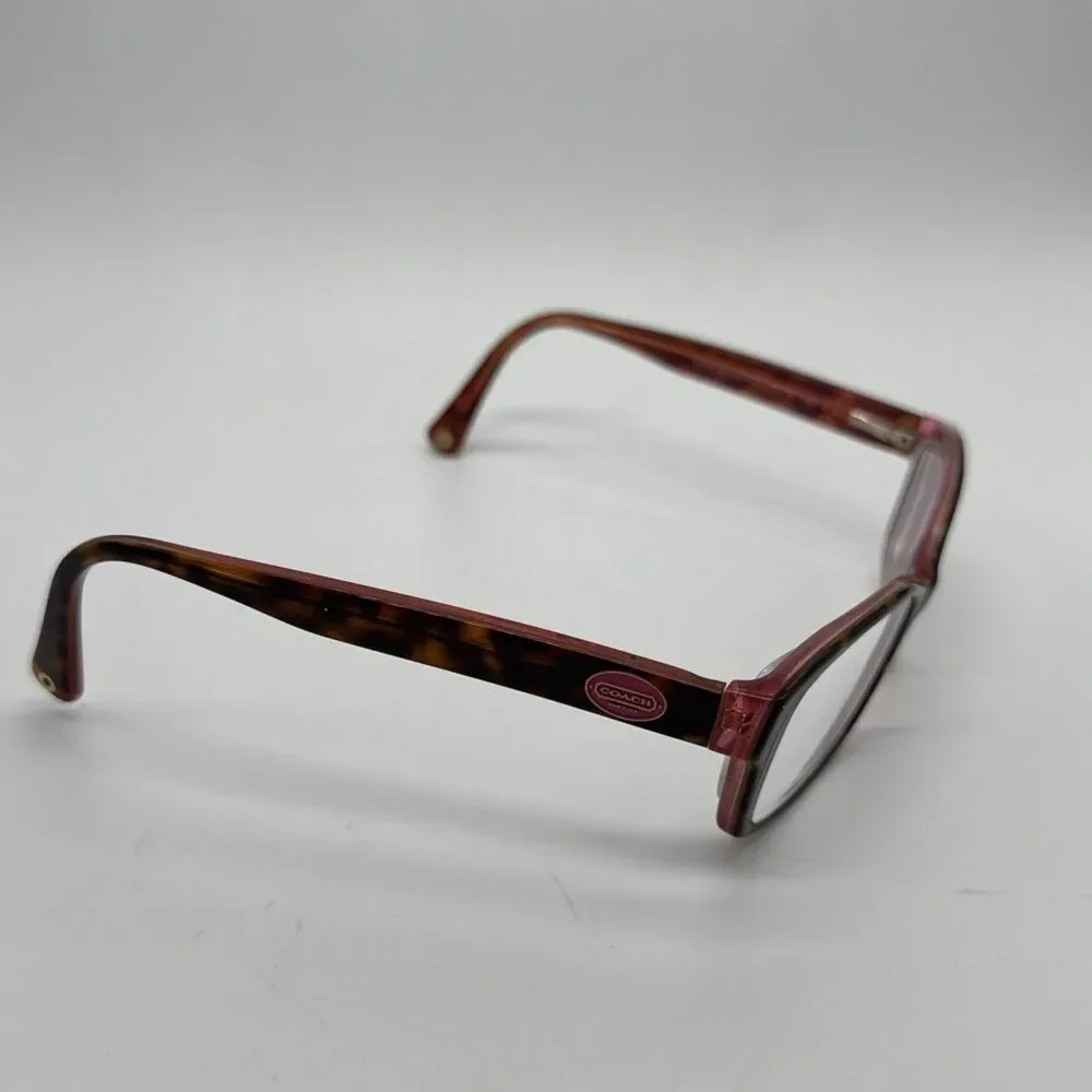 COACH HC6040 Brooklyn 5115 Tortoise/Pink Eyeglasses 52/16 135, FRAMES ONLY